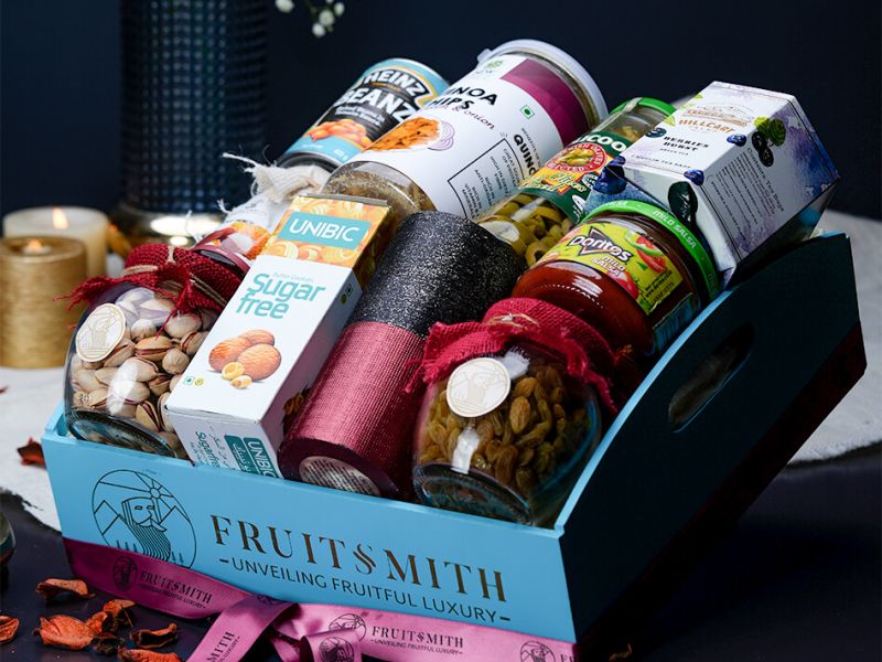 Luxury breakfast hamper