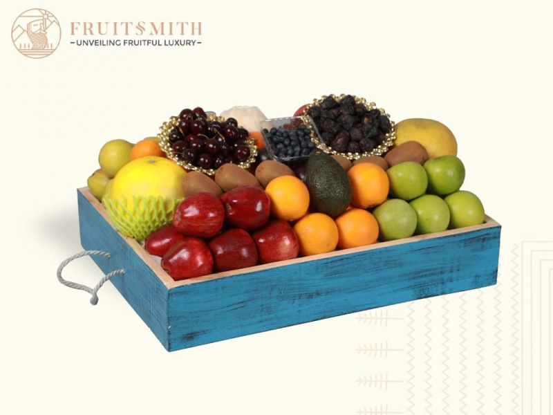 Buy Online Fresh Exorbitance Gourmet Healthy Fruits Gift Tray at Best Price Delhi NCR