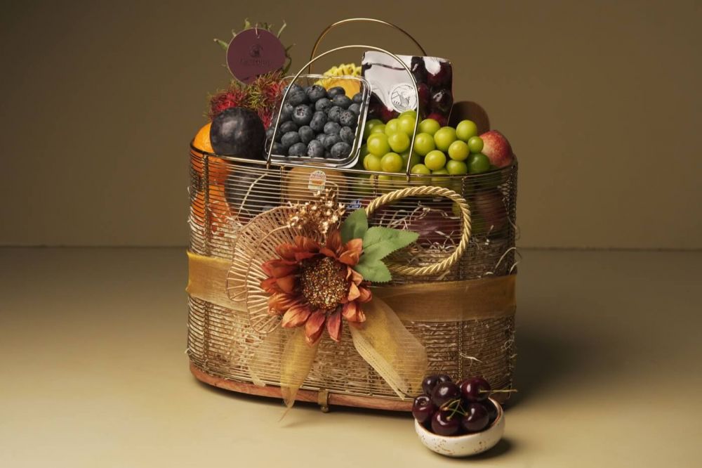Metal Long Basket