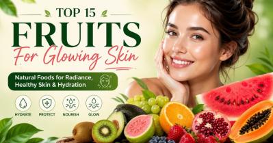 Top Fruits for Glowing Skin: Natural Foods That Improve Skin Texture, Radiance, & Hydration