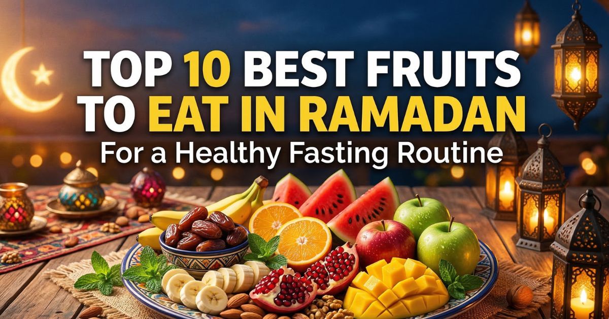Top 10 Best Fruits to Eat in Ramadan for a Healthy Fasting Routine